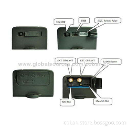 GSM quad-band car tracker, tk104 waterproof GPS, with built-in battery long standby